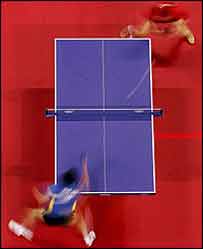 مرحله نيمه نهايی تنيس روی ميز - المپيک آتن 2004