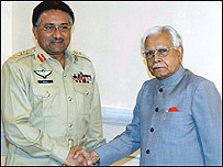 मुशर्रफ़ और नटवर सिंह