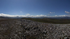 View from the top of Carn Bhac showing the surrounding mountains.