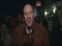 Paul Clifton reporting onboard