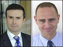 Robert Peston and Evan Davis