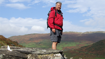 Derek Brockway out waking