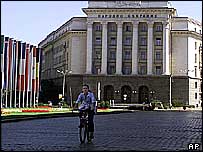 Sofya'daki Bulgaristan Parlamentosu 