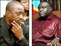 Joseph Kabila e Jean-Pierre Bemba