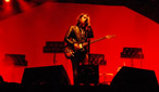 Arctic Monkeys on the main stage at Reading
