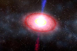 Artist's Impression of a Gamma Ray (credit: NASA/Dana Berry)