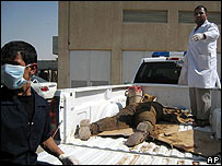 یک مرد فرقه یزیدی که پیشتر در حمله ای کشته شده بود