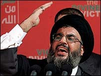 Hizbullah lideri Şeyh Hasan Nasrallah