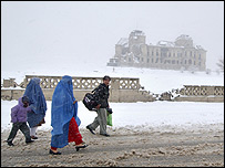 زمستان در کابل