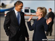 Hillary Clinton và Barack Obama