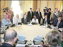 نشست وزيران خارجه دولتهای ششگانه در پاريس