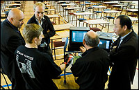 Ricky Hatton and the team