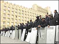 Грузинські сили безпеки на вулицях Тбілісі