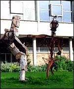 sculptures at Doncaster Museum
