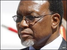 El presidente de Sudáfrica, Kgalema Motlanthe.