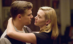 Leonardo DiCaprio and Kate Winslet in Revolutionary Road