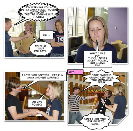 Romeo and Juliet photostory