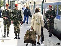 यूरोपीय सुरक्षाकर्मी