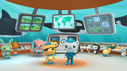 The crew of the Octopod