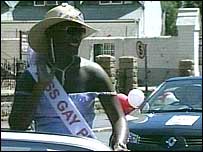 Ativista gay na África do Sul