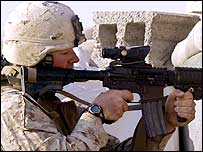 अमरीकी मरीन सैनिक