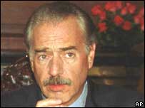 O ex-presidente colombiano Andrés Pastrana