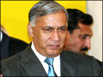 पाकिस्तानी प्रधानमंत्री शौकत अज़ीज़