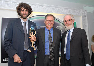 William Kremer, Andrew Thompson & Professor David Crystal