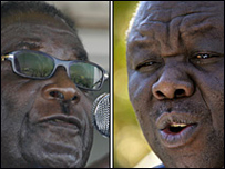 Ông Mugabe và Tsvangirai