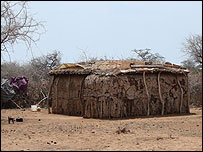 Mudhut in Kenya