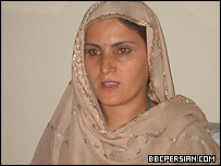 شفیقه نماینده زعفران کاران زن در پشتون زرغون هرات