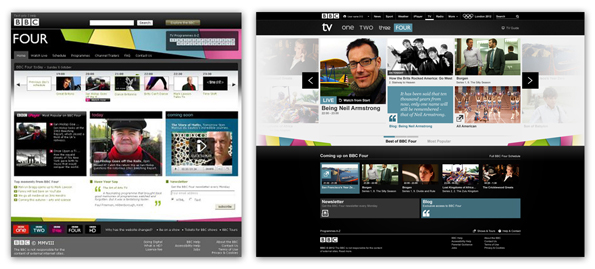 Old and new screenshots