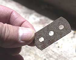 1940's razor blade