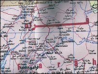 نقشه ولايت فراه