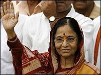 India's first female president since independence