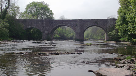 River Usk near Brecon by Laura Williams.