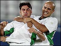 Mulla Muhammed'in gol sevinci