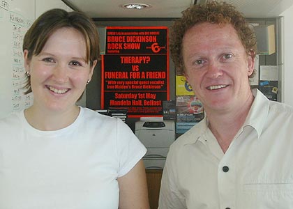 Kate Peak and Ric Blaxill