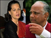 سونیا گاندھی اور شرد پوار