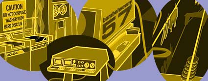 Engine Room of the Heart of Gold by Andrew Wyld