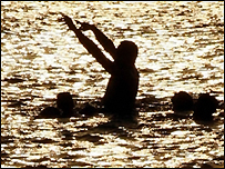 Denizde bir Yunanlı 