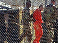 Guantanamo'daki bir tutsak