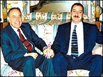 Алієви - батько і син 