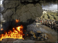 Ataques na cidade de Rafah. Foto: AP