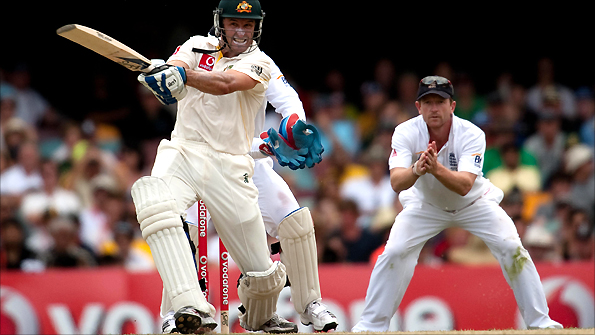 Australia batsman Mike Hussey