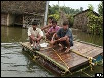 inundações na Índia 