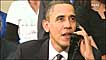 Obama fala com astronautas por telefone