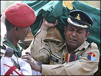 सेना के एक अधिकारी