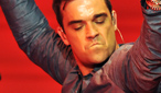 Robbie Williams performs at BBC Electric Proms 2009