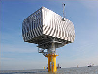 Substation at Gunfleet Sands